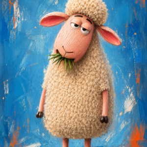 Scruffy sheep 2
