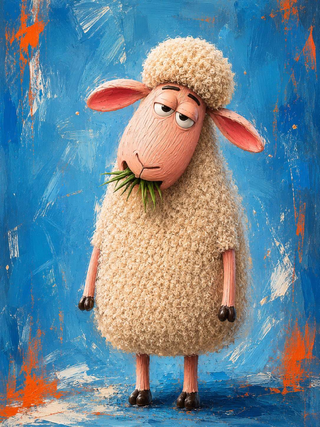 Scruffy sheep 2