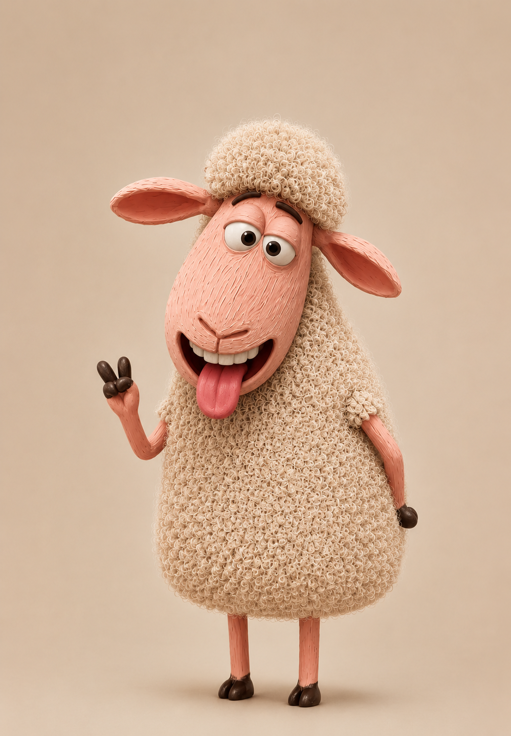 Scruffy sheep 5