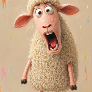 Scruffy sheep 4